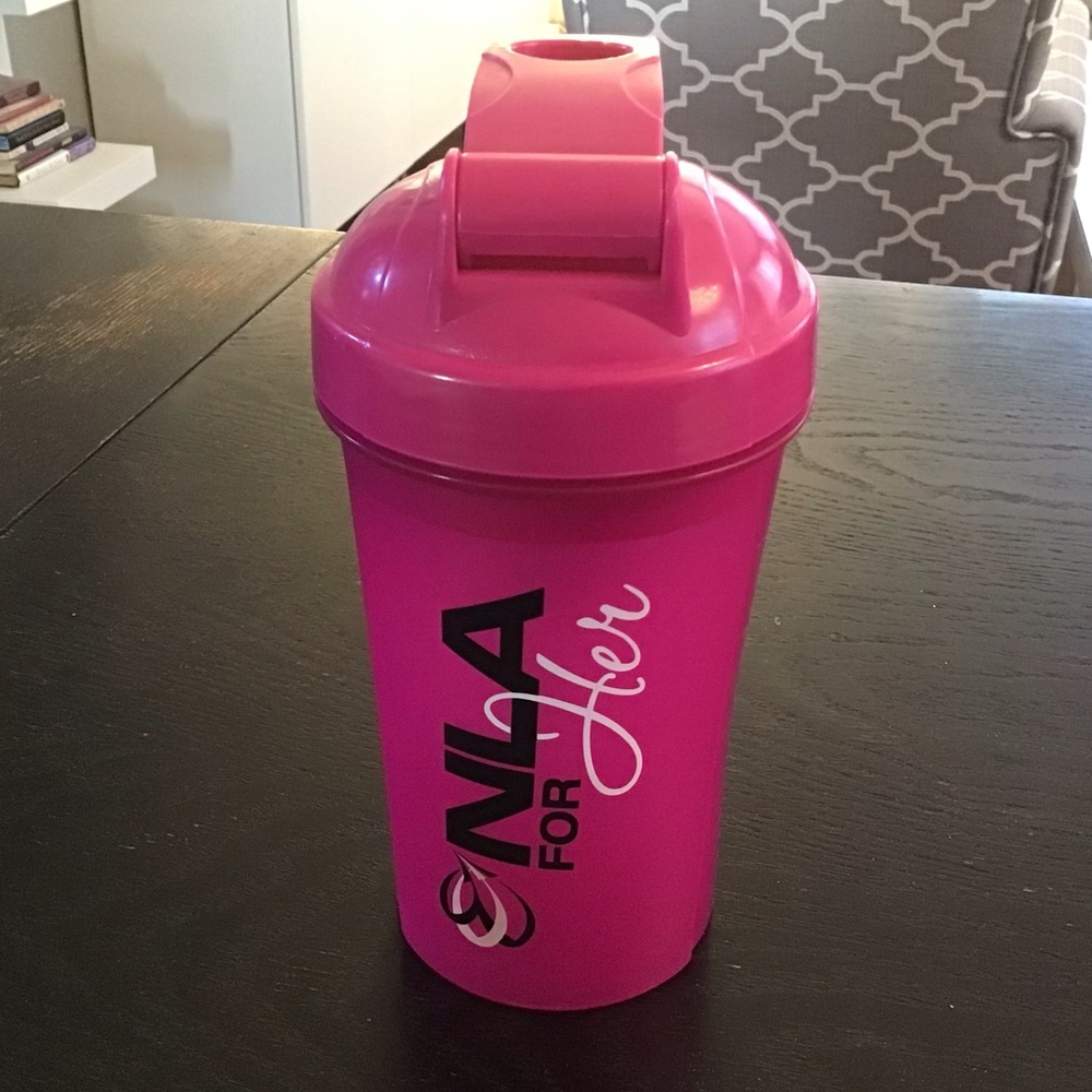 NLA for Her Pink Shaker Bottle Plastic 16 oz
